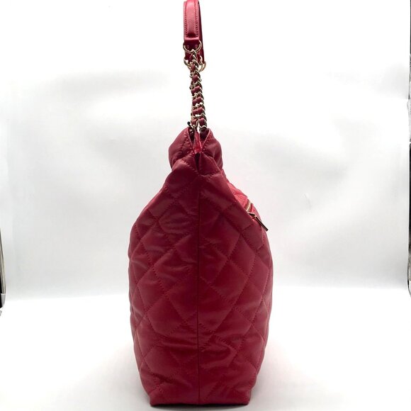 I.N.C. International Concepts Red Pepper Quilted Shoulder Bag  -NWT - Picture 4 of 11